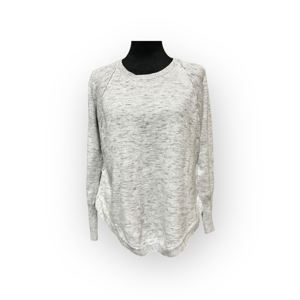 EUC Women's RD Style Gray Crew Neck Sweater L